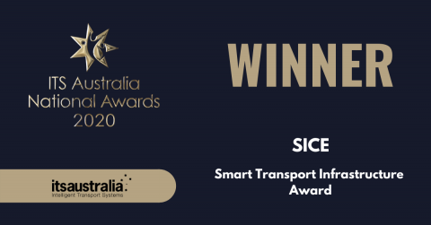 SICE wins an ITS Australia National Award for 2020